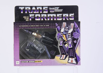 Lot 523 - Vintage IGA (Mexico) Transformers G1 Decepticon Jet Skywarp