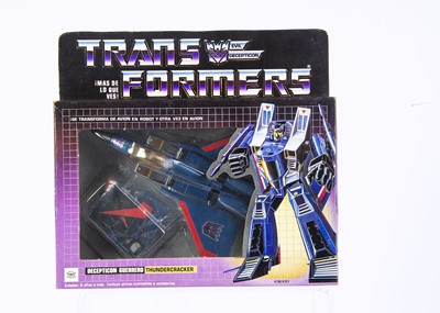 Lot 524 - Vintage IGA (Mexico) Transformers G1 Decepticon Jet Thundercracker