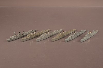 Lot 821 - Waterline Models 1:1200 scale 1930s