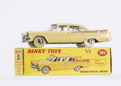 Lot 94 - A Dinky Toys 191 Dodge Royal Sedan