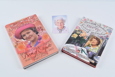 Lot 17 - Two hardback copies BBC's Hyacinth Bucket's books
