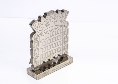 Lot 42 - A Lifetime Achievement Award for the Right Hon Boothroyd OM