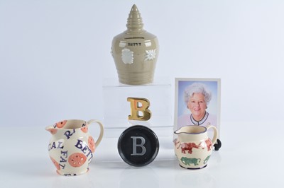 Lot 79 - A 19th Century Staffordshire money box