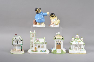 Lot 49 - Two Coalport bone china Paddington figurines