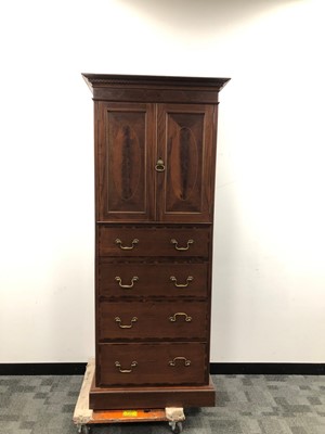 Lot 26 - A 20th century narrow cabinet