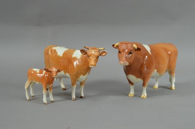 Lot 274 - A Beswick Guernsey bull