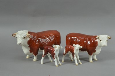 Lot 277 - A Beswick Hereford bull
