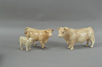 Lot 278 - A Beswick Chavolais bull