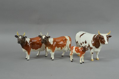 Lot 280 - A Beswick Ayrshire bull