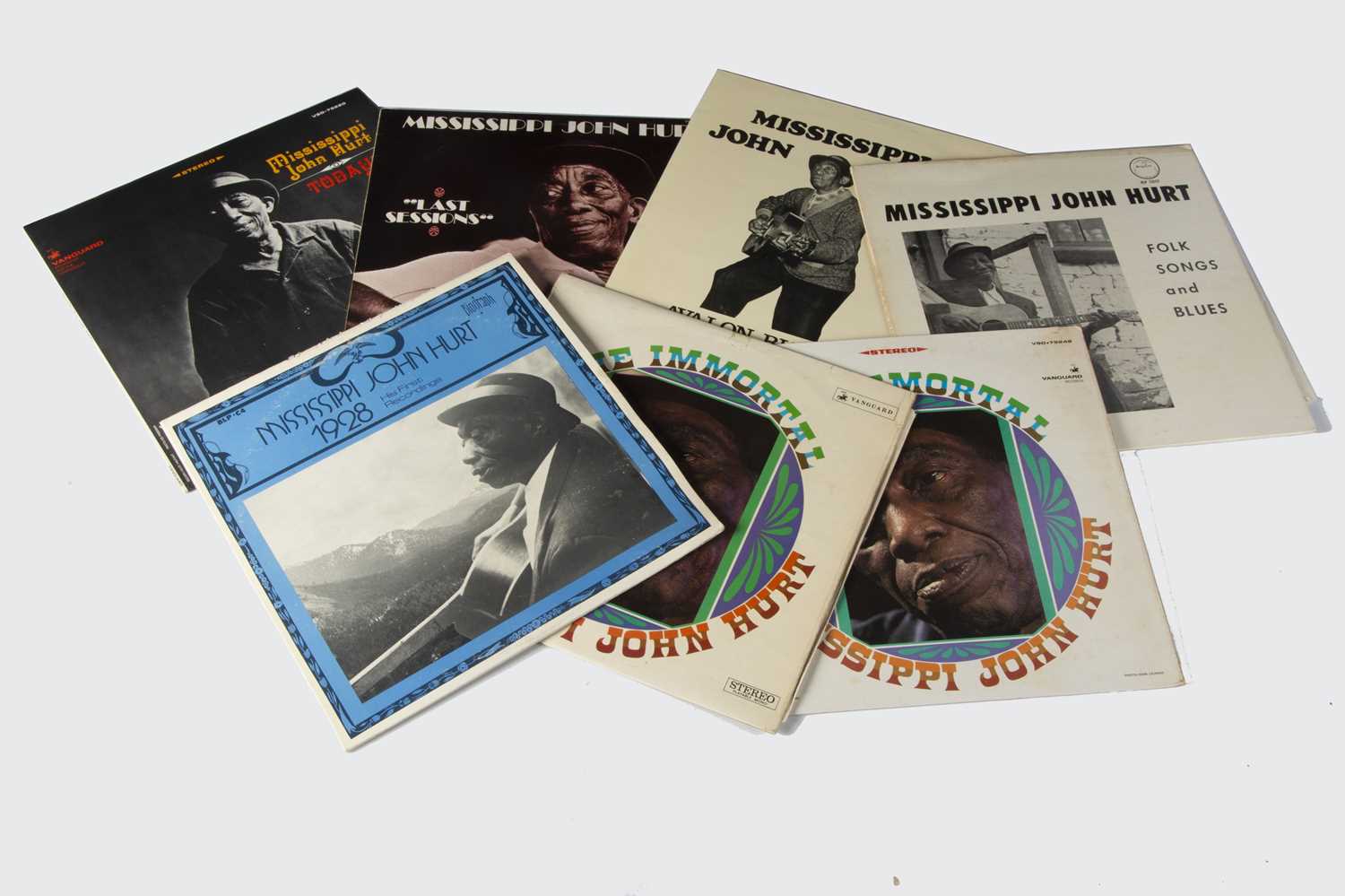Lot 16 - Mississippi John Hurt LPs