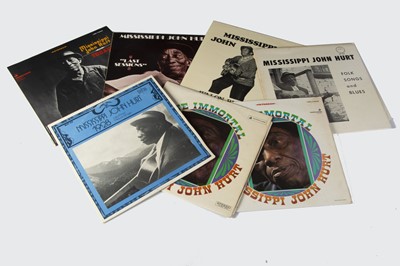 Lot 16 - Mississippi John Hurt LPs