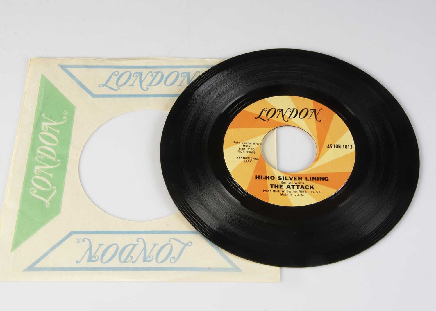 Lot 30 - The Attack Promo 7" Single