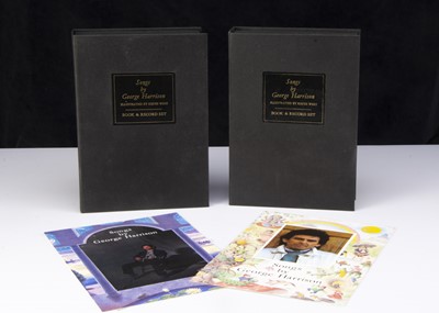 Lot 337 - Genesis Publications Books / Songs by George Harrison Volumes I and II