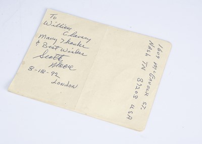 Lot 373 - Scotty Moore / Signature