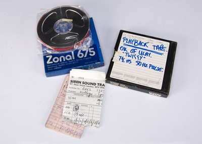 Lot 378 - Spike Milligan / Twiggy Advertising Tapes