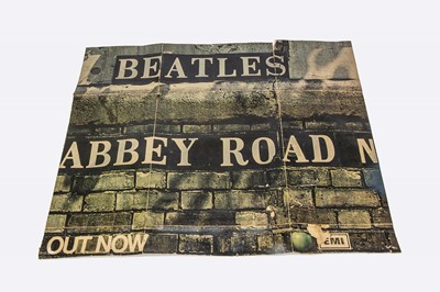 Lot 384 - Beatles Abbey Road Promo Poster