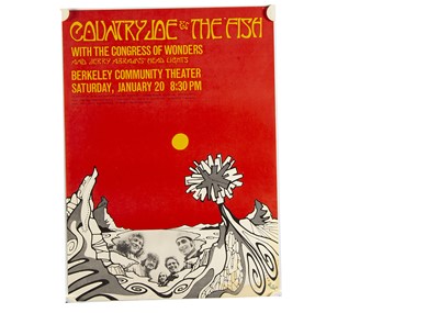Lot 397 - Country Joe & The Fish Poster / Tom Weller