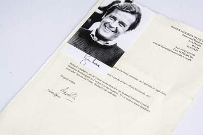 Lot 430 - James Bond Signatures
