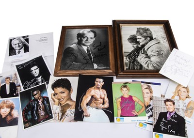 Lot 444 - Actors / TV personalities / Signatures