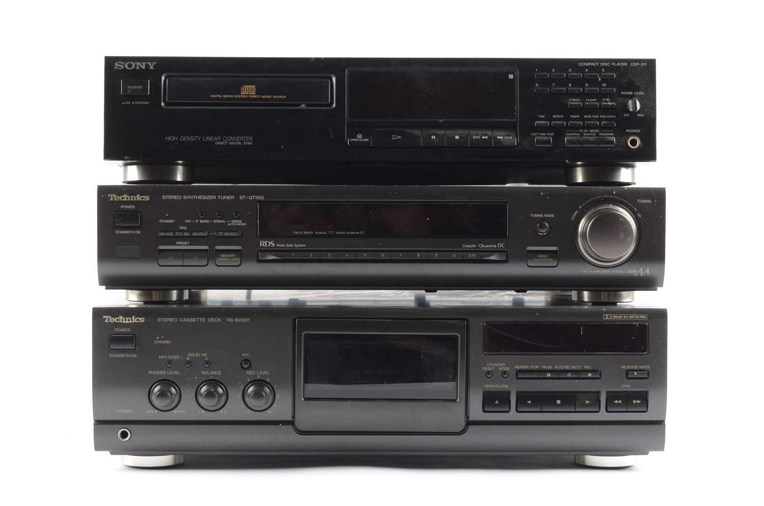 Lot 472 - Technics / Sony Separates
