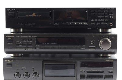 Lot 472 - Technics / Sony Separates