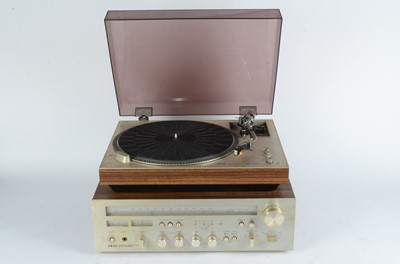 Lot 475 - Akai Receiver / Record Deck / Speakers