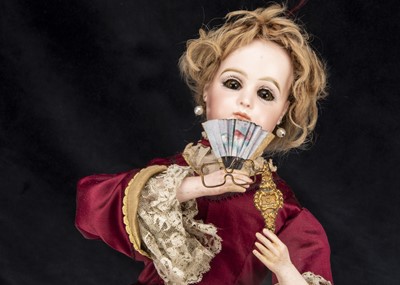 Lot 46 - A rare Leopold Lambert reclining lady on chaise longue musical automaton 1880s