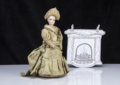 Lot 47 - A Jules Steiner clockwork walking automaton 1870s