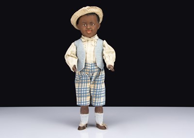 Lot 58 - A rare Gebruder Heubach character smiling black boy