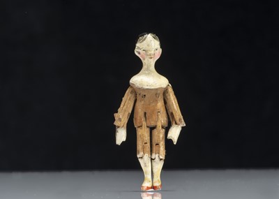 Lot 108 - A early 19th century Grodnerthal dolls’ house doll