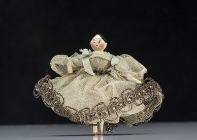 Lot 112 - A 19th century Grodnerthal Christmas decoration doll