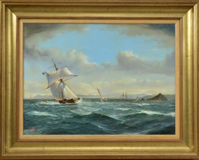 Lot 353 - A modern marine scene