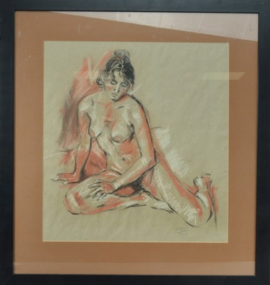 Lot 358 - Three pictures of nude ladies