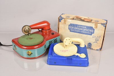 Lot 47 - Two children's gramophones