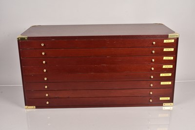 Lot 106 - A large Collector's Cabinet
