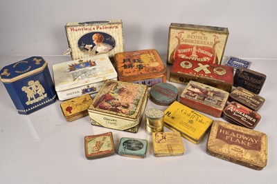 Lot 112 - An assortment of vintage advertising tins