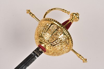 Lot 136 - A Peter Pan Movie Replica sword by Marto-Toledo