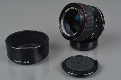 Lot 51 - A Canon FD 50mm f/1.2 L Lens