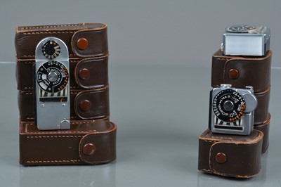 Lot 60 - A Group of Canon Selium Light Meters