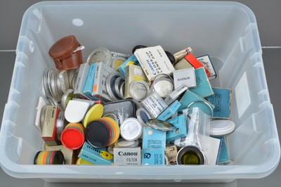 Lot 65 - A Tray of Canon Filters