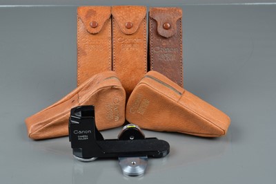 Lot 66 - Six Canon Camera Holders