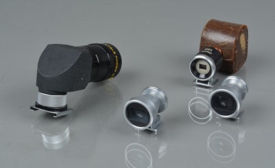 Lot 70 - Four Canon Finders