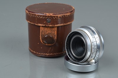 Lot 75 - A Steinheil Munchen 35mm f/4.5 VL Orthostigmat Lens