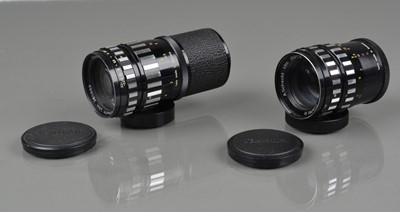 Lot 77 - Two A.Schacht Ulm Travenar R L39 Mount Lenses