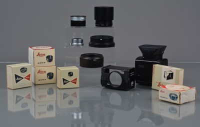 Lot 96 - A Group of Leica Lens Hoods