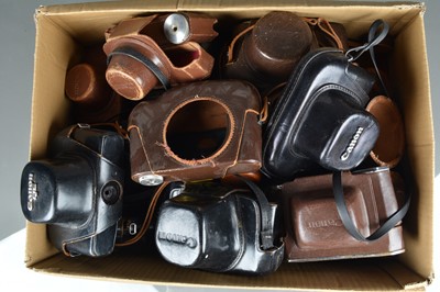 Lot 118 - Twenty Three Canon Ever Ready Cases