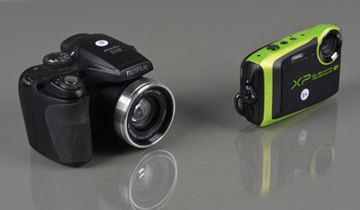 Lot 163 - Two Fujifilm Digital Cameras