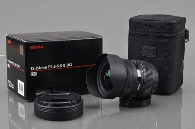 Lot 431 - A Sigma 12-25mm f/4.5-5. II DG HSM Lens