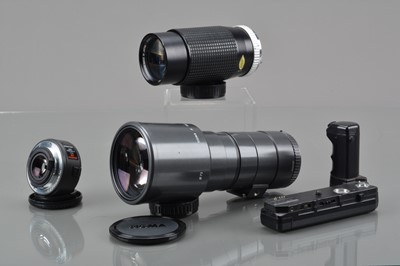 Lot 447 - For Pentax K Mount Lenses and Pentax Accessories