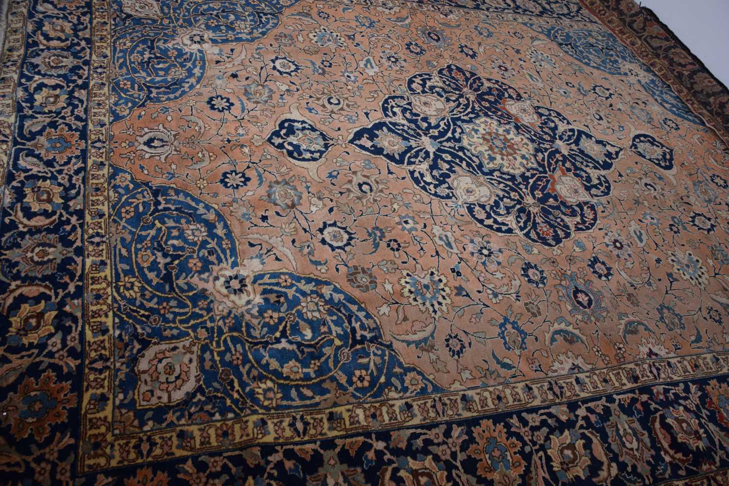 Lot 41 - A very large Middle Eastern vintage woollen carpet